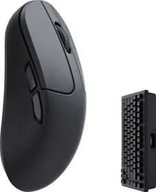 Keychron M3 mini 4K Wireless Mouse schwarz, USB/Bluetooth (M3M-A4)