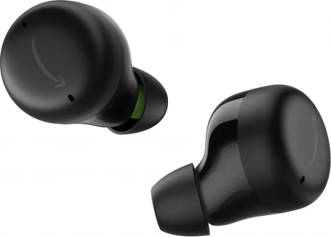 Amazon Echo Buds (2. Gen) mit kabelgebundenem Ladeetui schwarz