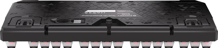 Endorfy Thock TKL Wireless Pudding, PBT, LEDs RGB, hot-swap, Kailh Box RED, USB/Bluetooth, DE