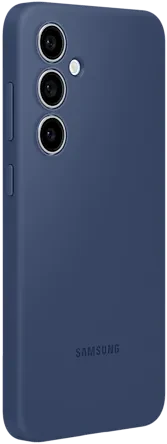 Samsung Silicone Case für Galaxy S24 FE blau