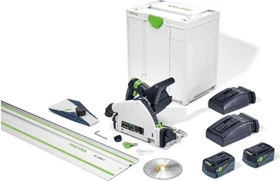 Festool TSC 55 5.2 KEBI-Plus/XL-FS Akku-Tauchsäge inkl. Systainer + 2 Akkus 5.2Ah