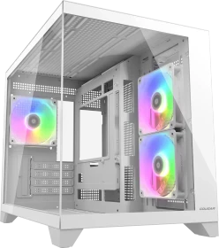 Cougar FV150 Mini, weiß, Glasfenster (CGR-2QA6W-RGB / 382QA60.0002)