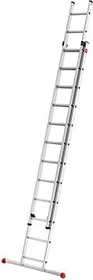 Hailo ProfiStep duo 2-tlg. Schiebeleiter, 2x 12 Stufen