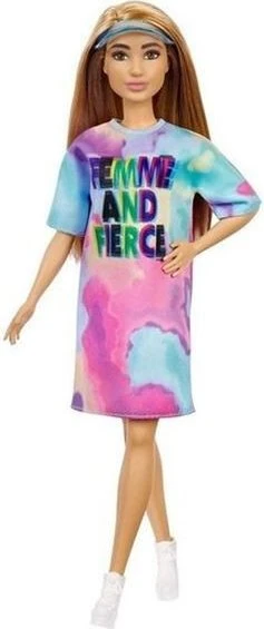 Mattel Barbie - Fashionistas Barbie im Tie Dye Kleid