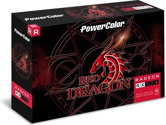 PowerColor Red Dragon Radeon RX 570, 8GB GDDR5, DVI, HDMI, 3x DP