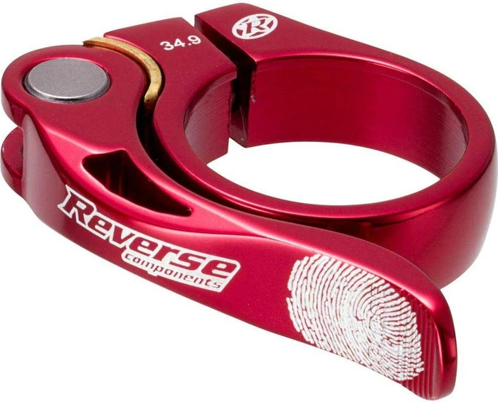 Reverse Long Life 34.9mm Sattelklemme rot