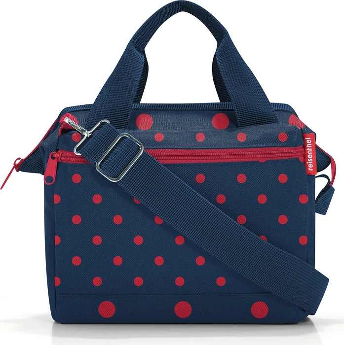 Reisenthel allrounder cross Umhängetasche mixed dots red
