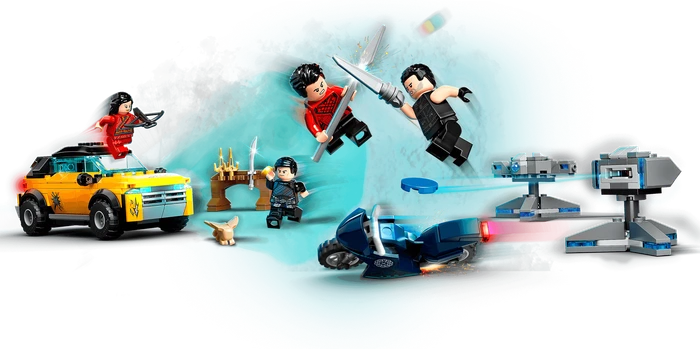 LEGO Marvel Super Heroes Spielset - Flucht vor den zehn Ringen