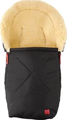 Kaiser Emma Medizin Lammfellfußsack black