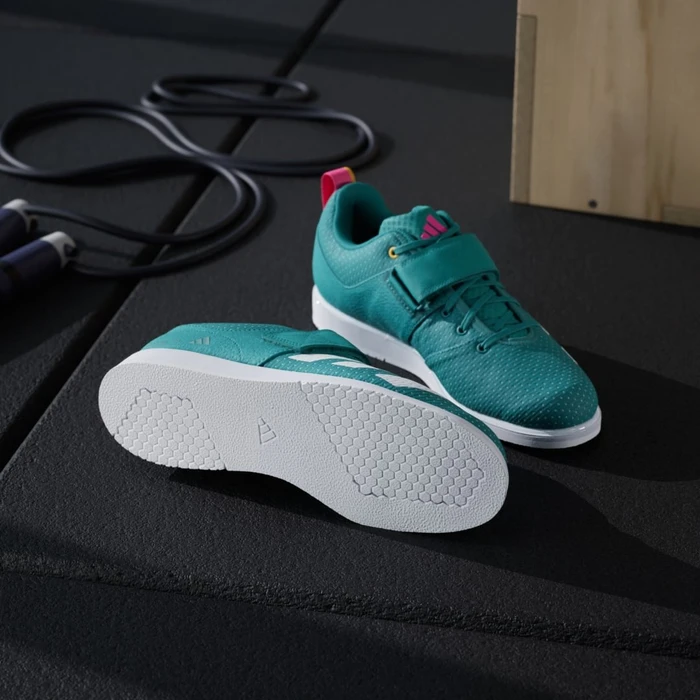 adidas Powerlift 5 pure teal/cloud white/powder teal