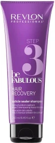 Revlon Be Fabulous Hair Recovery Step 3 Cuticle Sealer Shampoo, 250ml