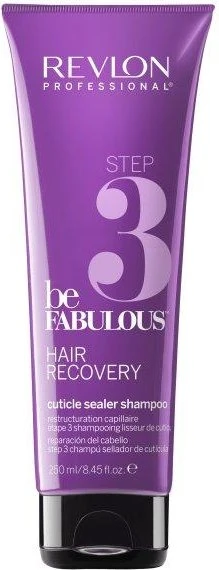 Revlon Be Fabulous Hair Recovery Step 3 Cuticle Sealer Shampoo, 250ml