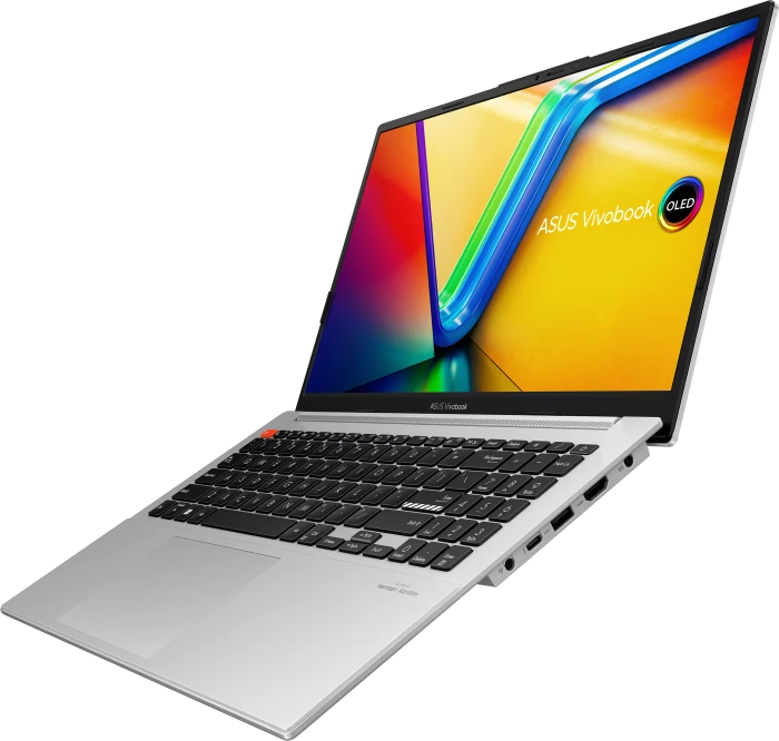 ASUS VivoBook S15 OLED K5504VA-MA008W, Cool Silver, Core i9-13900H, 16GB RAM, 1TB SSD, DE