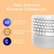 Logitech Wave Keys for Mac, Grauweiß, Logi Bolt, USB/Bluetooth, DE Vorschaubild