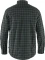 Fjällräven Övik Flannel Hemd langarm dark grey (Herren) Vorschaubild