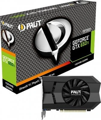 Palit GeForce GTX 650 Ti OC, 1GB GDDR5, VGA, DVI, Mini HDMI
