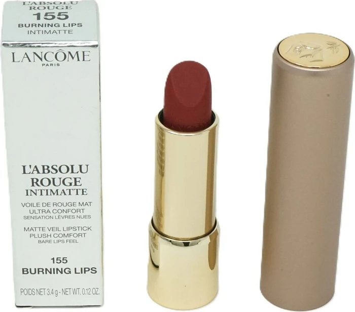 Lancôme L'Absolu Rouge Intimatte Lippenstift 155 burning lips, 3.4g