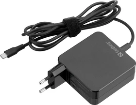 Sandberg USB-C AC Charger PD65W EU 2M schwarz