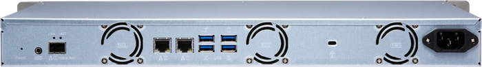 QNAP Turbo Station TS-431XeU-8G 96TB, 8GB RAM, 1x SFP+ 10Gb/s, 2x RJ-45 1000Base-T, 1HE