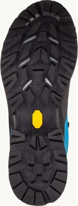 Jack Wolfskin Force Striker Texapore Low blue/lime (Herren)