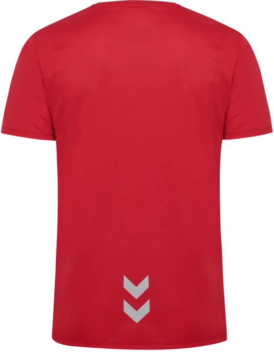 hummel Run Laufshirt kurzarm rot (Herren)