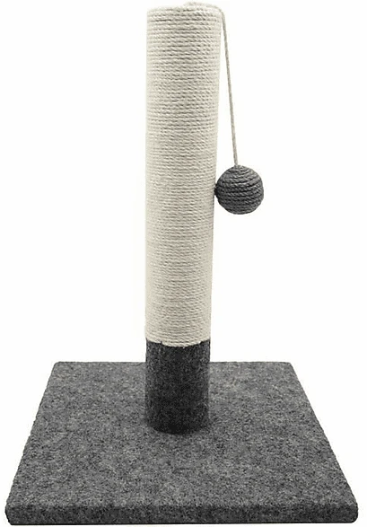 Tyrol Kratzsäule für Katzen, 42cm, beige/grau