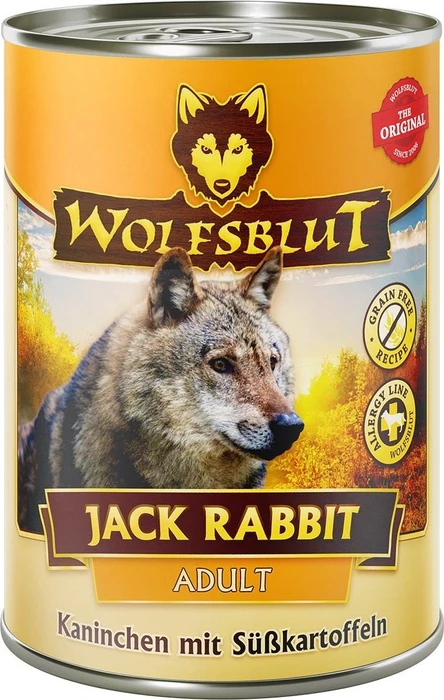Wolfsblut Jack Rabbit, 4.74kg (12x 395g)