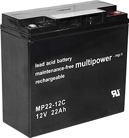 MultiPower Bleiakku MP22-12C 22Ah