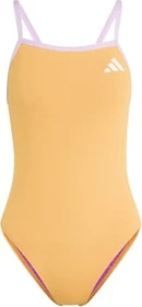 adidas Thin Straps V-Back Badeanzug pure tangerine/bliss lilac (Damen)
