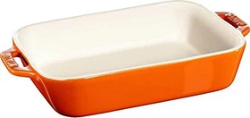 Zwilling Staub Ceramique Auflaufform eckig 25.6x21.6cm orange