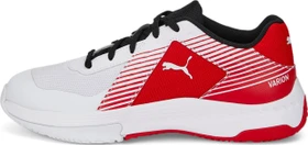 Puma Varion white/black/high risk red (Junior)