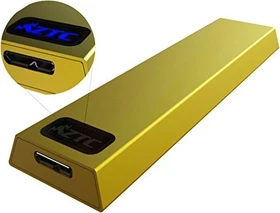 ZTC Thunder Enclosure, gold, USB 3.0 Micro-B