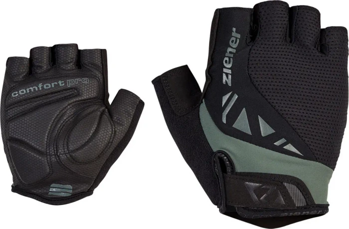 Ziener Claass Fahrradhandschuhe green mud (Herren)