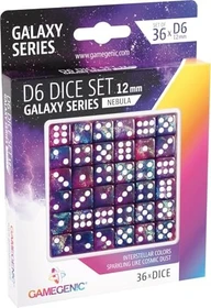 Gamegenic D6 Dice Set Galaxy Series nebula, 36 Stück