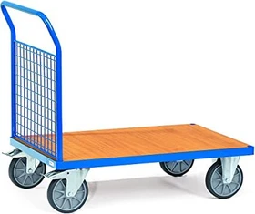 fetra Stirnwand-Transportwagen 100x70cm blau
