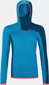 Ortovox Fleece Light Grid ZN Hoody Funktionsjacke heritage blue (Damen)