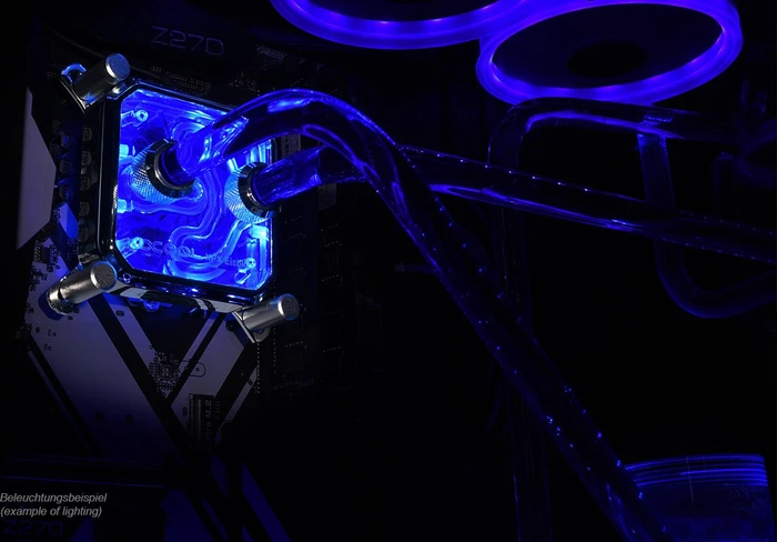 Alphacool Aurora XPX RGB Frame verchromt