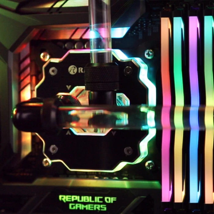 Raijintek Paean Premium, Glasfenster