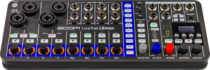 Zoom LiveTrak L-6max