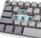 Ducky One 3 Mini, Mist Grey, PBT, LEDs RGB, MX RGB BLUE, USB, US Vorschaubild