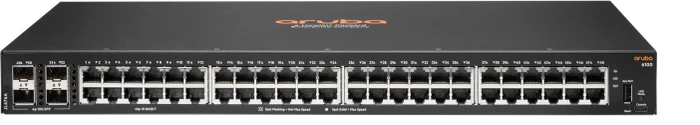 HPE Aruba CX 6100 Series Rackmount Gigabit Managed Switch, 48x RJ-45, 4x SFP+