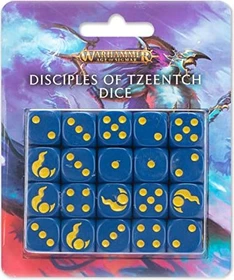Games Workshop Warhammer Age of Sigmar - Würfelset: Disciples of Tzeentch