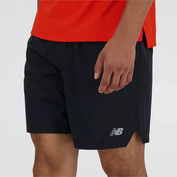 New Balance RC 7" Laufhose kurz schwarz (Herren)