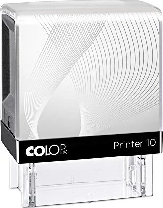COLOP Printer 10 Textstempel mit individueller Textplatte sortiert, 27x10mm