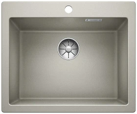 Blanco Pleon 6 InFino Becken mittig perlgrau
