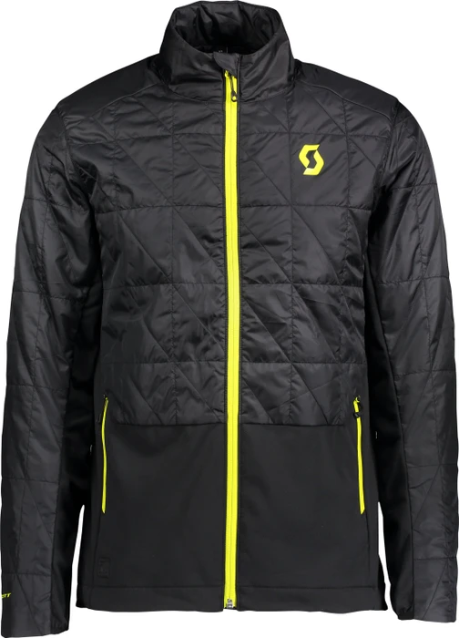 Scott Insuloft Hybrid FT Jacke black/sulphur yellow (Herren)