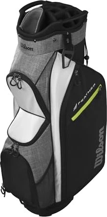 Wilson Feather Golftasche schwarz/grau/weiß