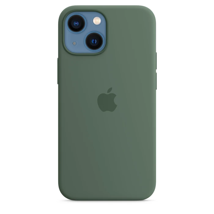 Apple Silikon Case mit MagSafe für iPhone 13 Mini Eukalyptus