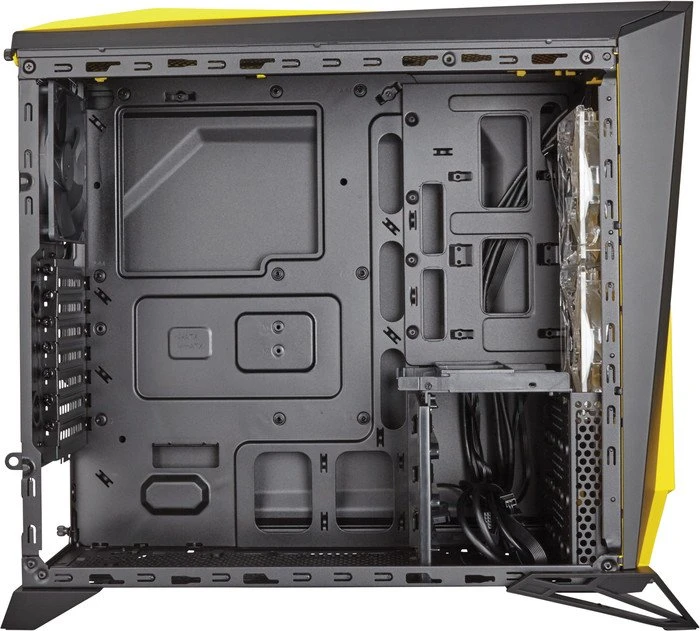 Corsair Carbide Series SPEC-ALPHA gelb/schwarz, Acrylfenster
