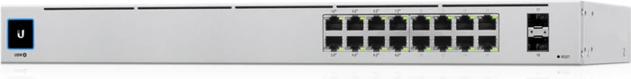 Ubiquiti UniFiSwitch 16 Rackmount Gigabit Managed Switch, 16x RJ-45, 2x SFP, 42W PoE+
